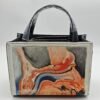Color-Block Abstract Art Handbag