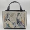 Soft Mist Abstract Print Handbag from Monet's Garden