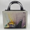 Abstract Galloping Horse Print Handbag