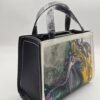 Abstract Galloping Horse Print Handbag