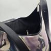 Relaxed-Style Tote Bag with Flowing Purple Mist Patterns